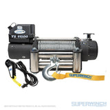 Superwinch 11500 LBS 12V DC 3/8in x 84ft Steel Rope Tiger Shark 11500 Winch 1511200