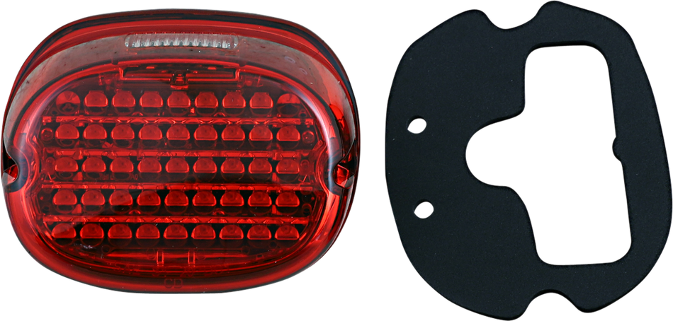 CUSTOM DYNAMICS Taillight - Top Window - Red CD-TL-TW-R