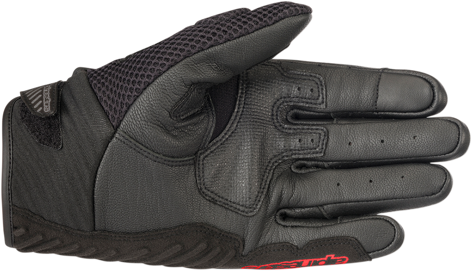 ALPINESTARS SMX-1 Air V2 Gloves - Black/Fluo Red - 3XL 3570518-1030-3X