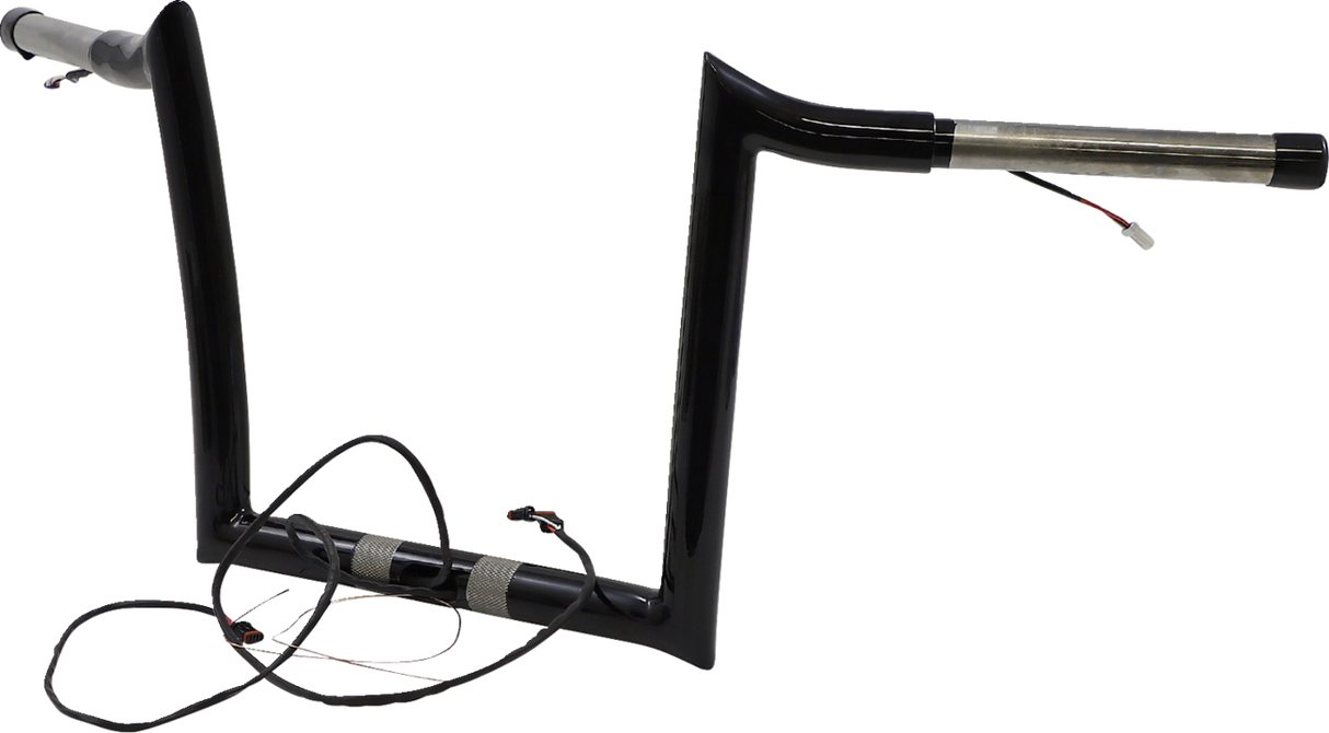 PAUL YAFFE BAGGER NATION Handlebar - OEM - Pre-Wired - 10" - Black H00913-W