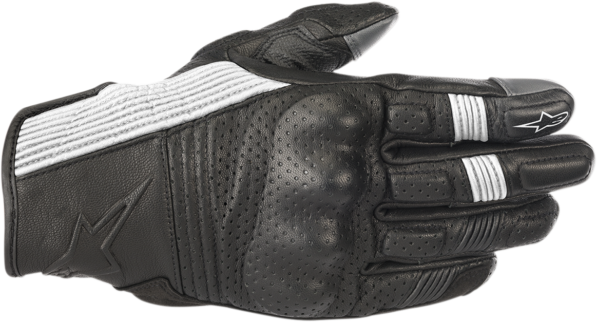 Guantes ALPINESTARS Mustang V2 - Negro/Blanco - 2XL 3566118-12-2X