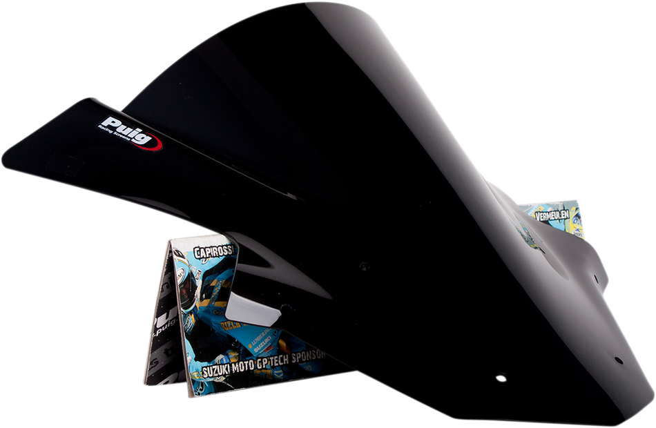 PUIG HI-TECH PARTS Race Windscreen - Black - ZX10R 5603N