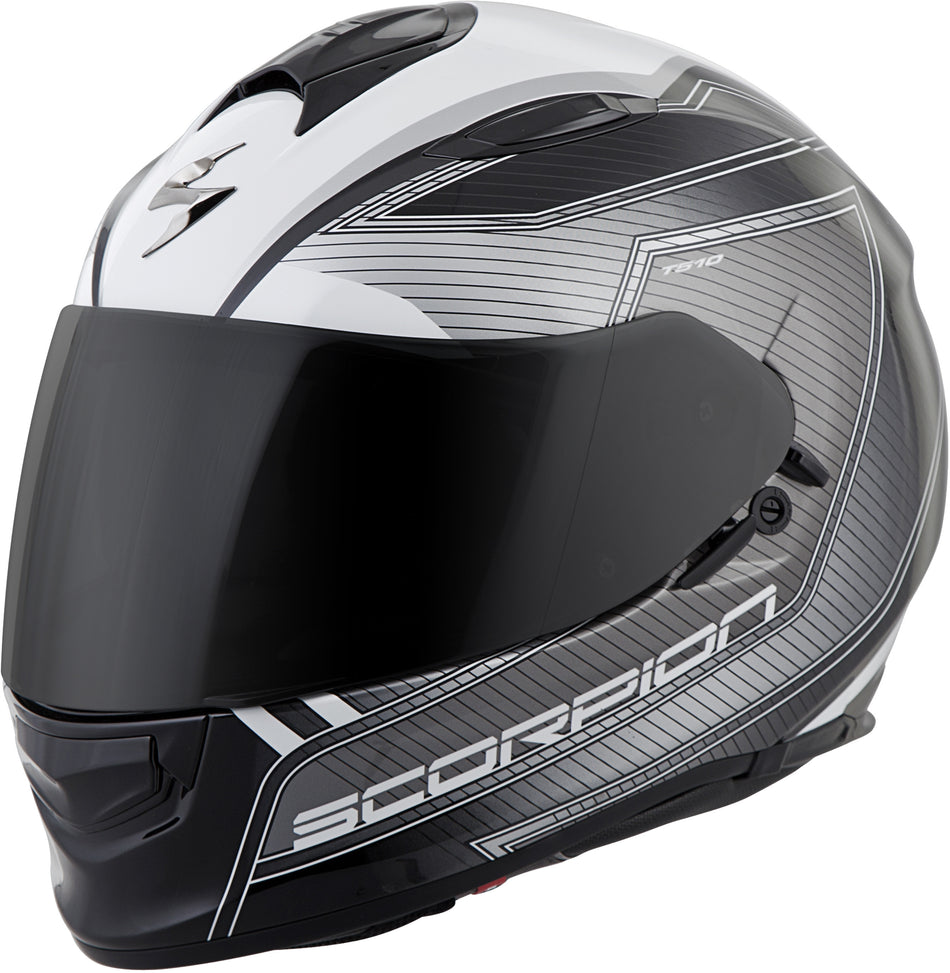 SCORPION EXO Exo-T510 Full-Face Helmet Nexus White/Black Lg T51-1115