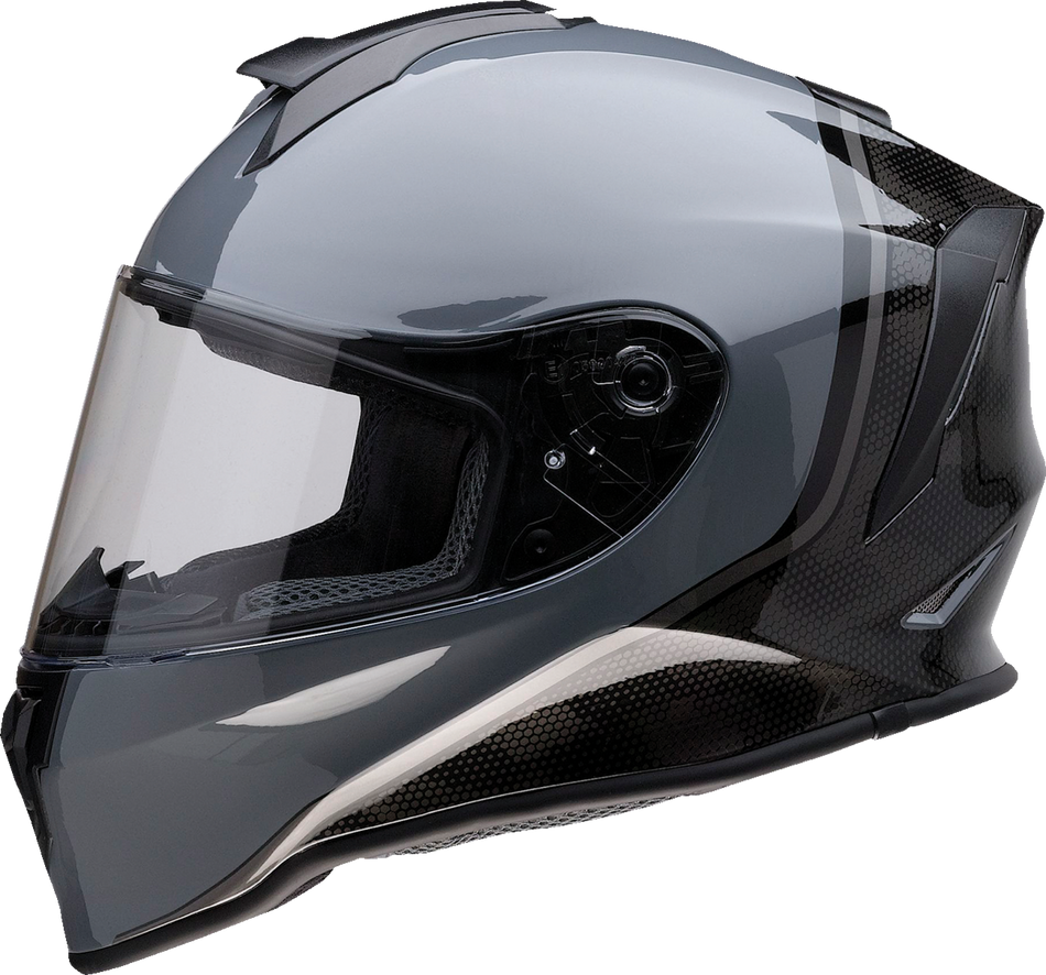 Z1R Youth Warrant Helmet - Kuda - Gloss Gray - Medium 0102-0249