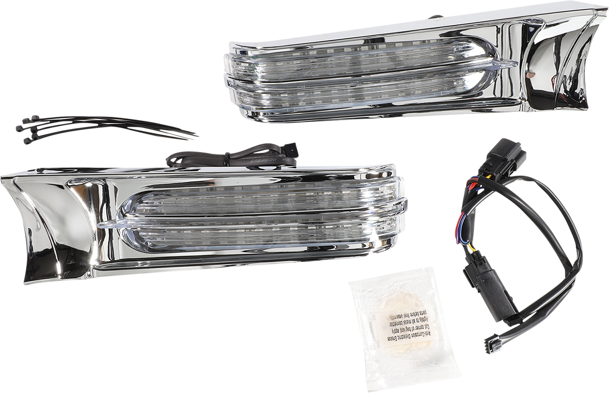 CIRO Filler Panel Accent Lights - Chrome 40048