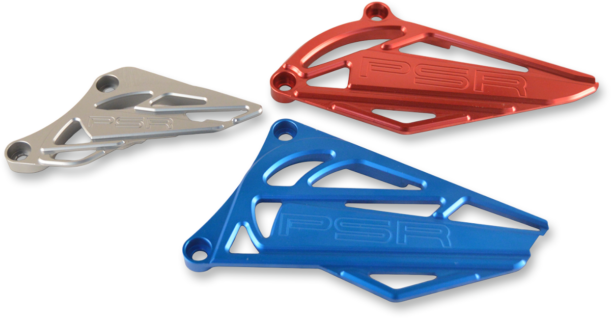 POWERSTANDS RACING Case Saver/Sprocket Cover - Blue 07-04151-25