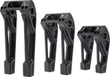 KODLIN MOTORCYCLE Risers - Fastback - 8" - Black K55122