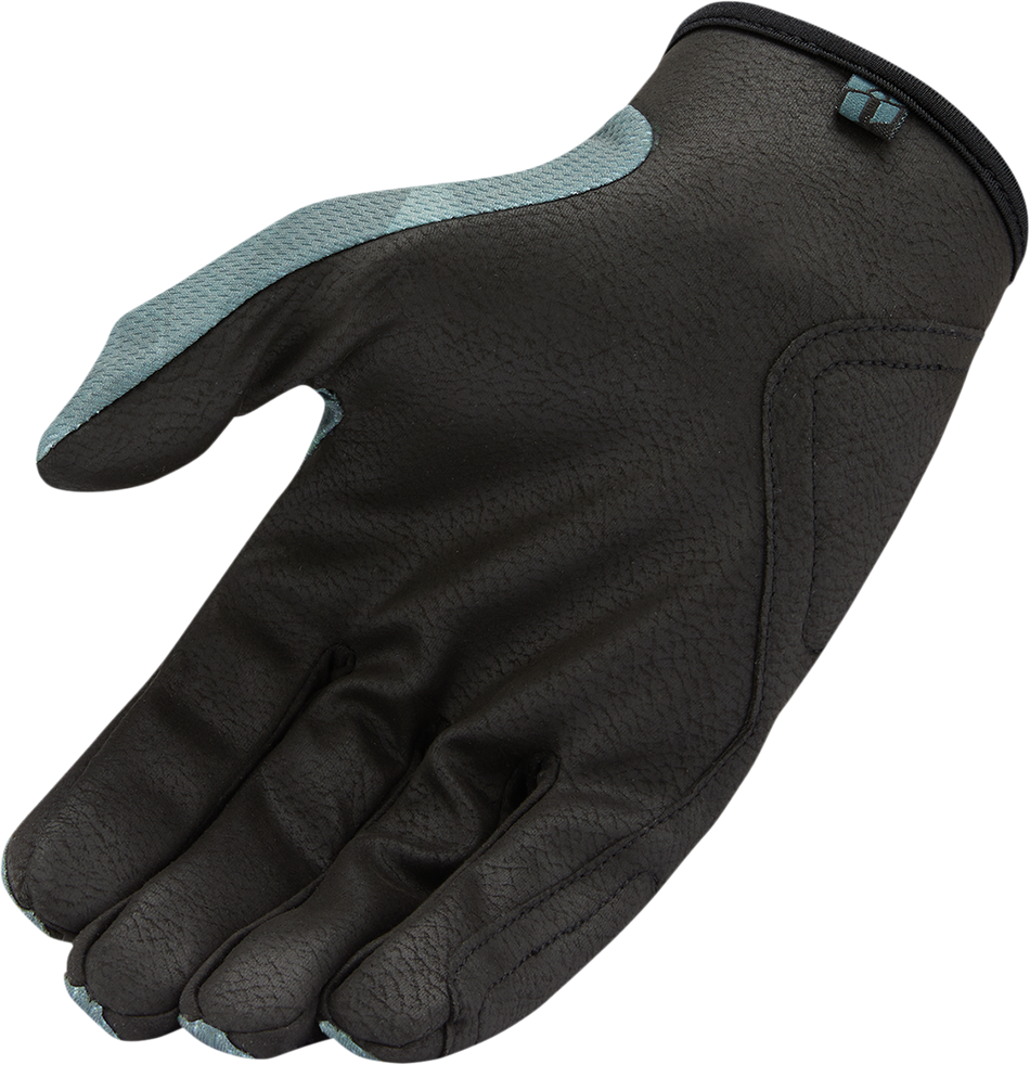 ICON Hooligan Battlescar Gloves - Gray - Medium 3301-4118