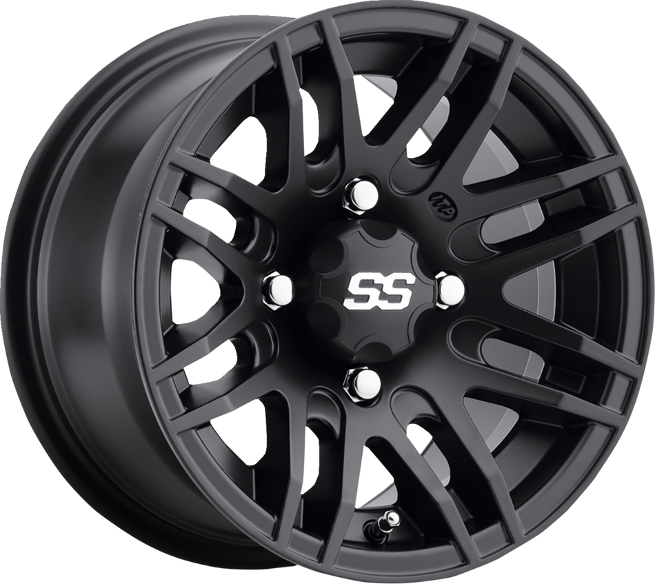ITP SS316 Alloy Wheel - Front/Rear - Machined Black - 12x7 - 4/110 - 5+2 1228554536B