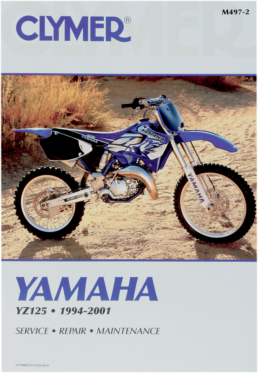 CLYMER Manual - Yamaha YZ125 CM4972