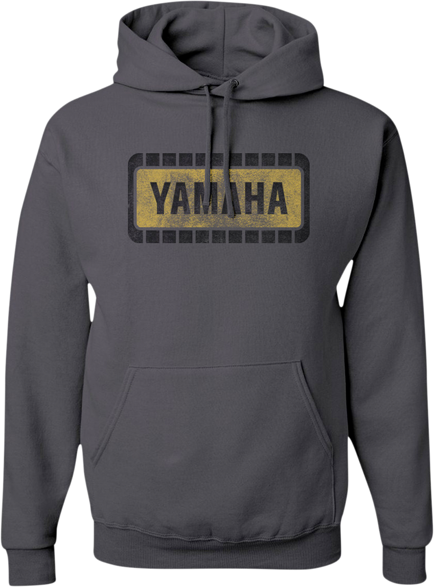 YAMAHA APPAREL Yamaha Retro Hoodie - Charcoal - Small NP21S-M1971-S