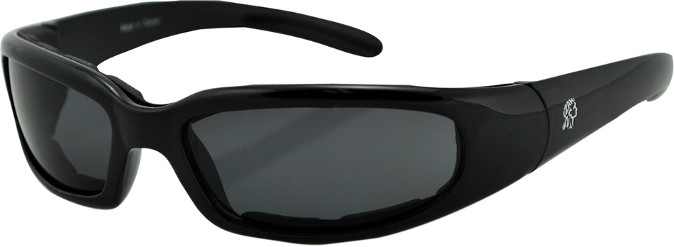 ZAN HEADGEAR New York Sunglasses - Black - Smoke EZNY001