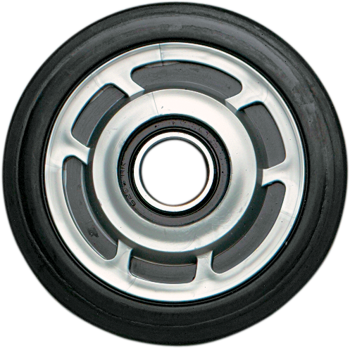 Parts Unlimited Idler Wheel With Insert/Bearing 6205-2rs - Silver - 5.38" Od X 1" Id R0135g-2 002b
