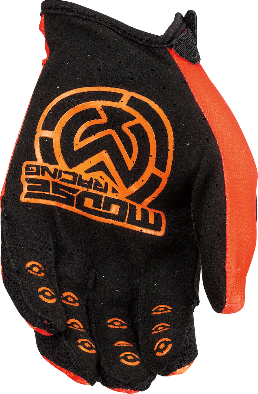 MOOSE RACING Youth SX1™ Gloves - Orange - Large 3332-1756