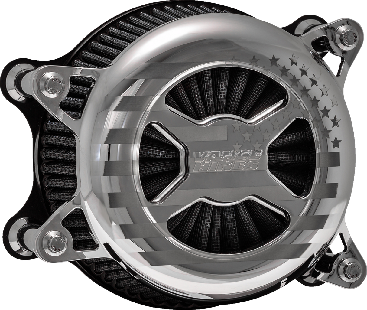 VANCE & HINES VO2 America Air Cleaner - Chrome 72343FG