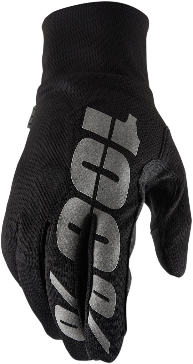 100% Hydromatic Waterproof Gloves - Black - XL 10017-00003