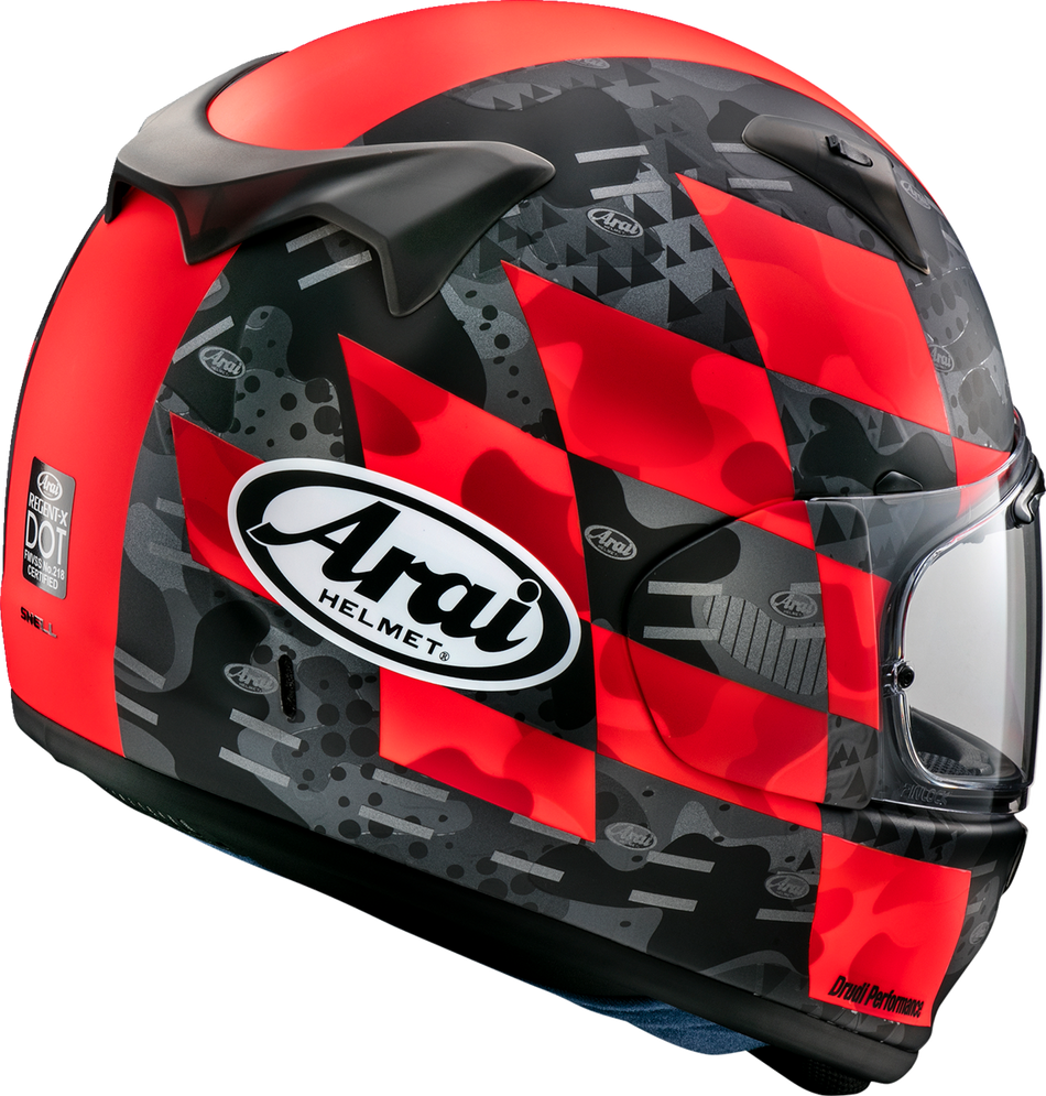 ARAI Regent-X Helmet - Patch - Red Frost - Small 0101-15834
