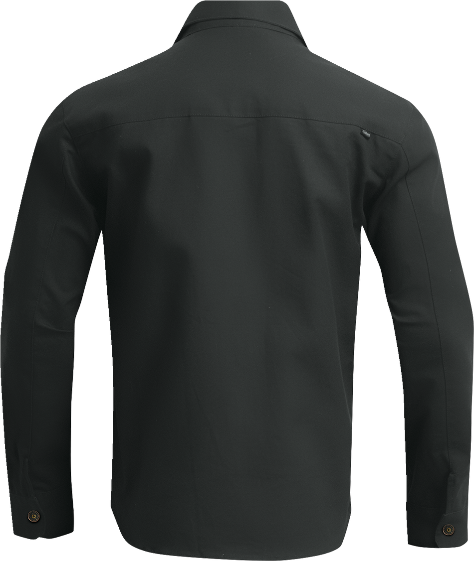 THOR Hallman Over Shirt - Black - Large 2950-0046