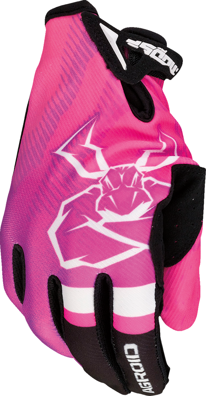 MOOSE RACING Agroid™ Pro Gloves - Pink - Medium 3330-7603