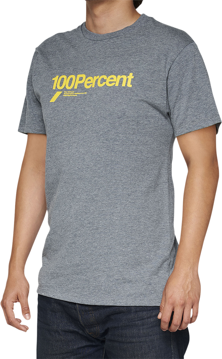 100% Bilto T-Shirt - Heather Gray - Medium 32142-188-11