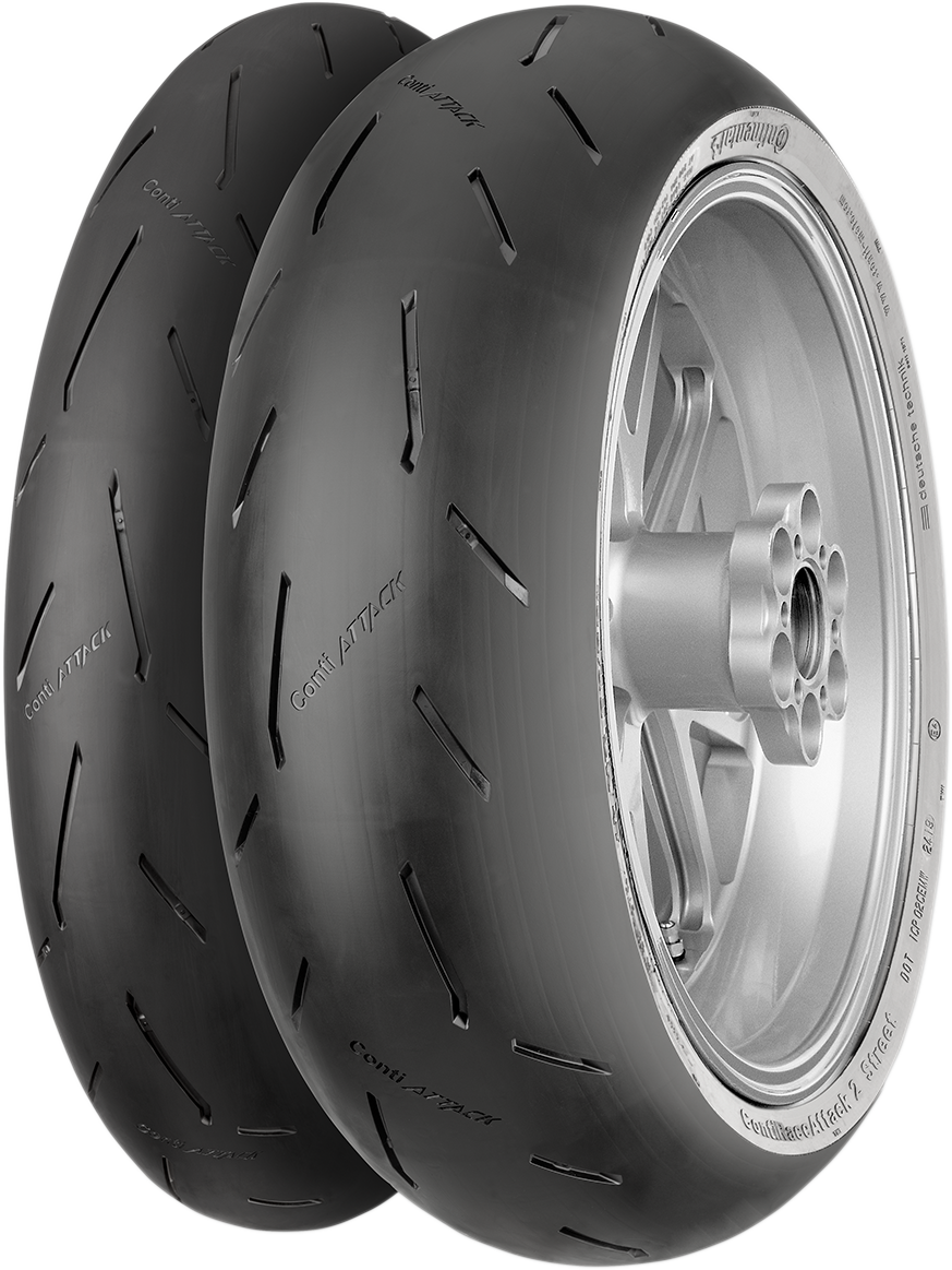Neumático CONTINENTAL - ContiRaceAttack 2 Street - Delantero - 120/70ZR17 - (58W) 2446580000 