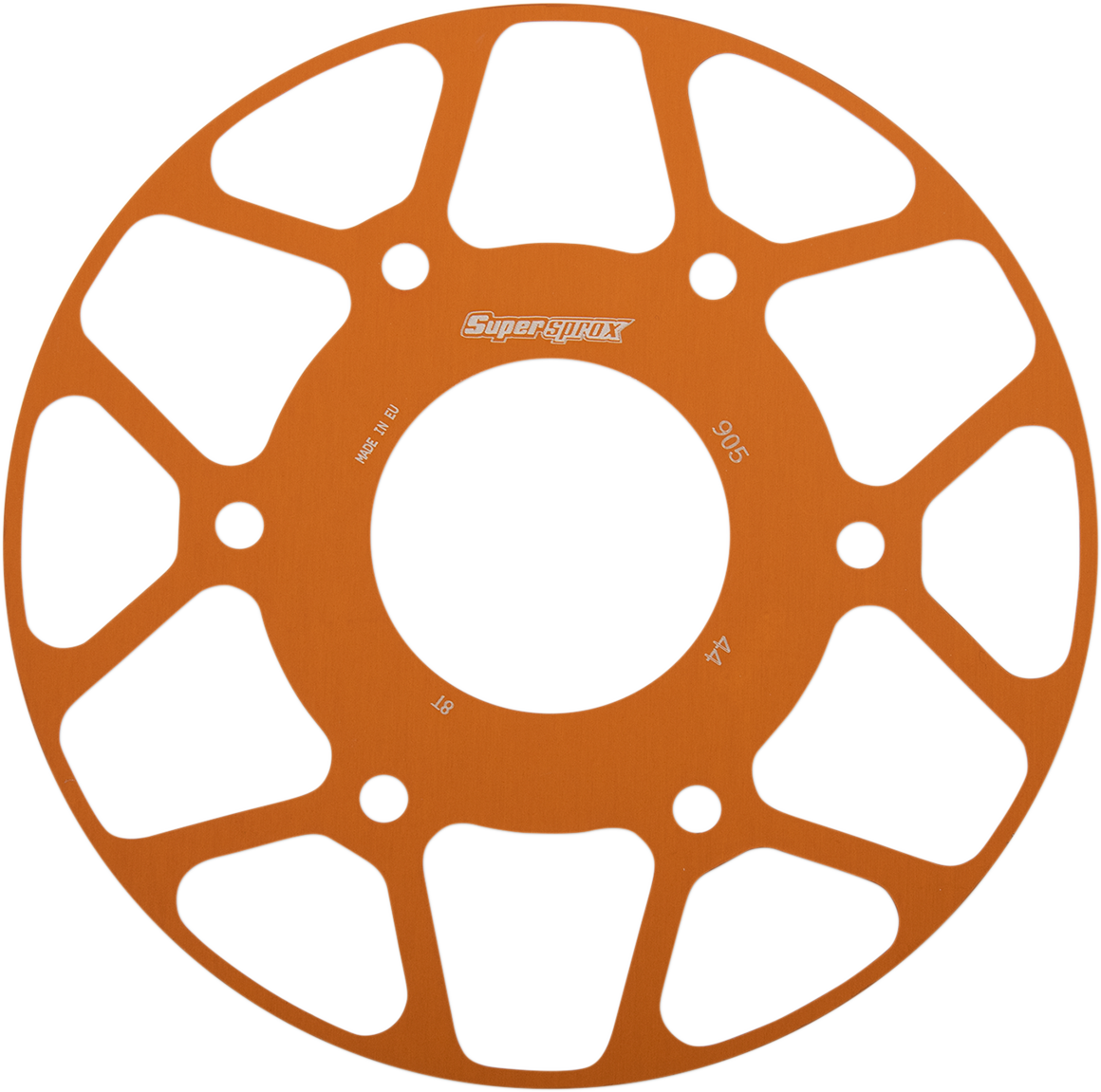 SUPERSPROX Edge Rear Sprocket Insert - Orange RACD-905-44ORG