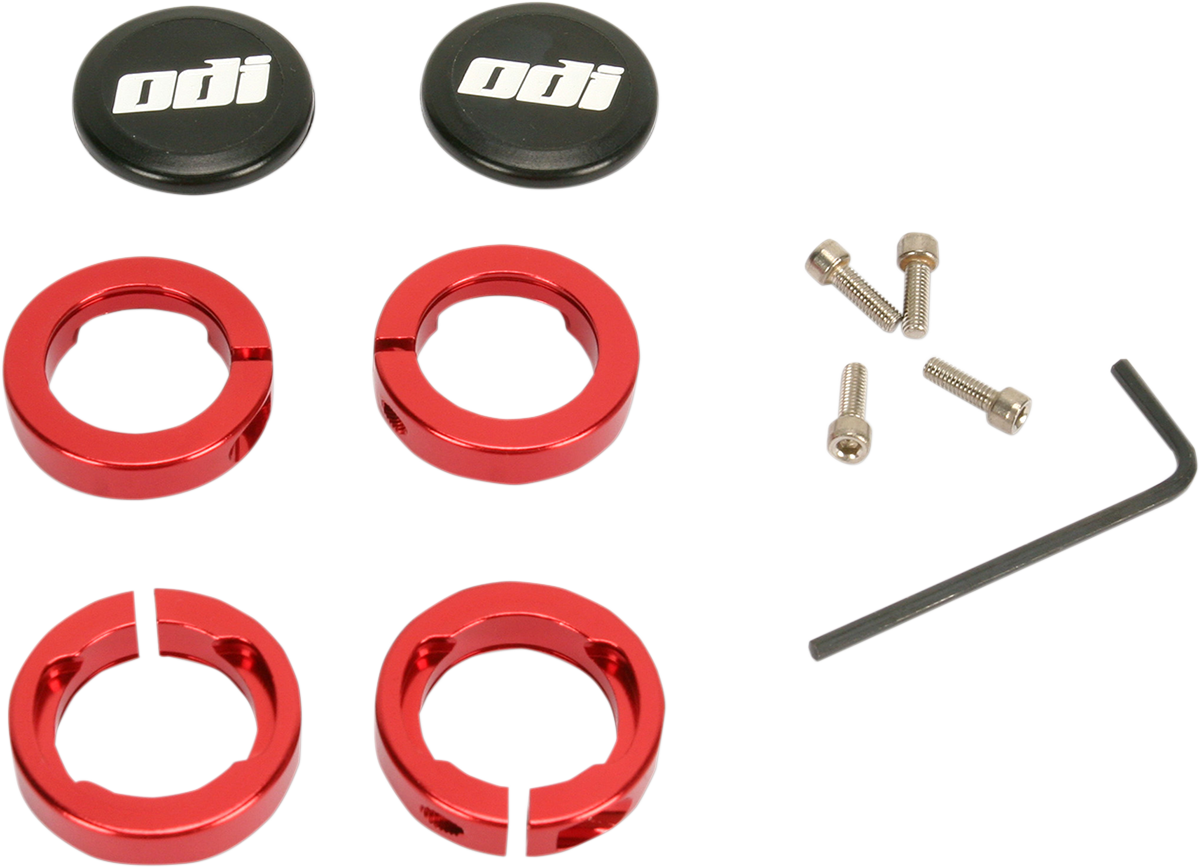 ODI Clamps - Lock Jaw - Watercraft - Red L70LJR