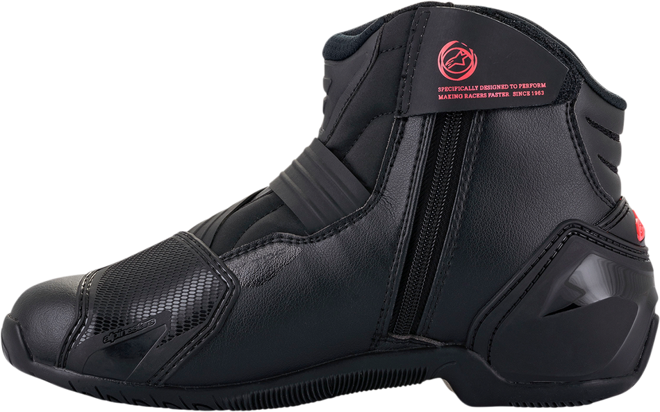 ALPINESTARS Stella SMX-1R V2 Boots - Black/Pink - US 11.5 / EU 44 2224621-1839-44