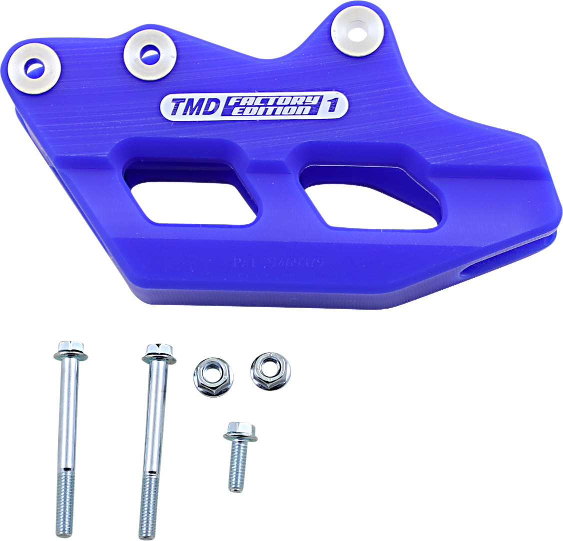 T.M. DESIGNWORKS Chain Guide - Suzuki - Blue RCG-RMZ-BU