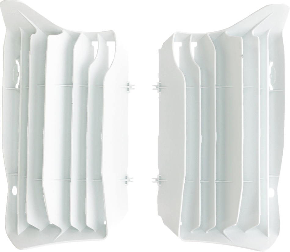Rejillas de radiador ACERBIS - Blancas - Honda 2911450002