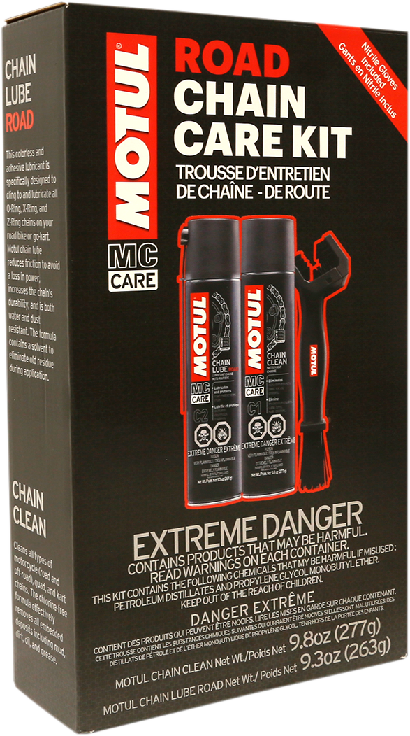 MOTUL Chain Care Kit - Road - Aerosol 109767