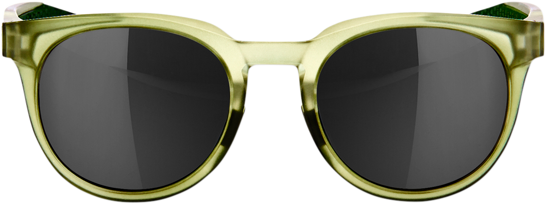 100% Campo Sunglasses - Olive - Black Mirror 61026-296-61