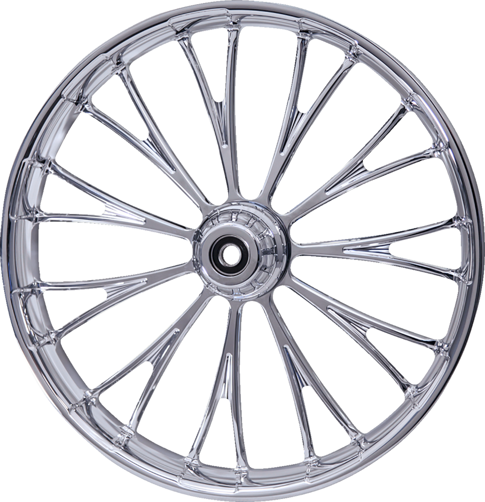 RC COMPONENTS Wheel - Dynasty - Front - Dual Disc - No ABS - Chrome - 21"x3.50" - FLH 213HD031NON117C