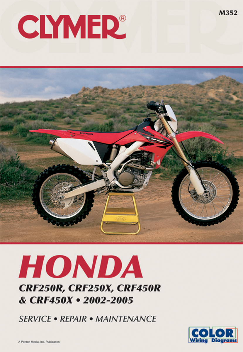 CLYMER Manual - Honda CRF250/450 CM352