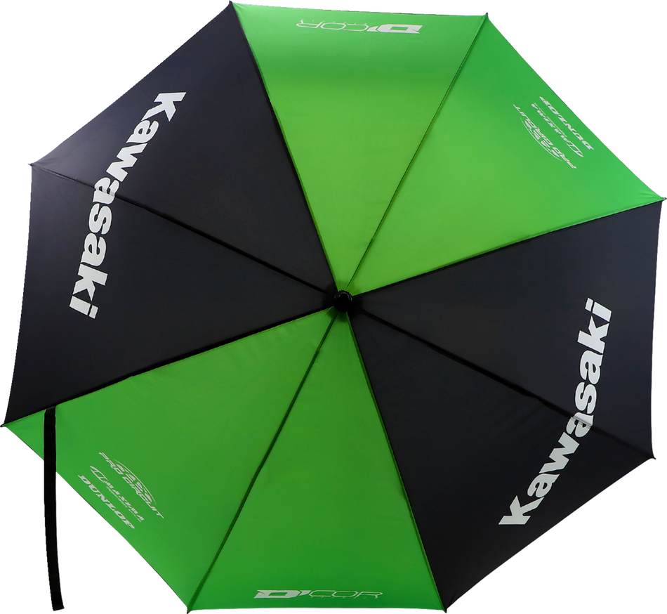D'COR VISUALS Umbrella - Kawasaki - Green/Black 81-103-1