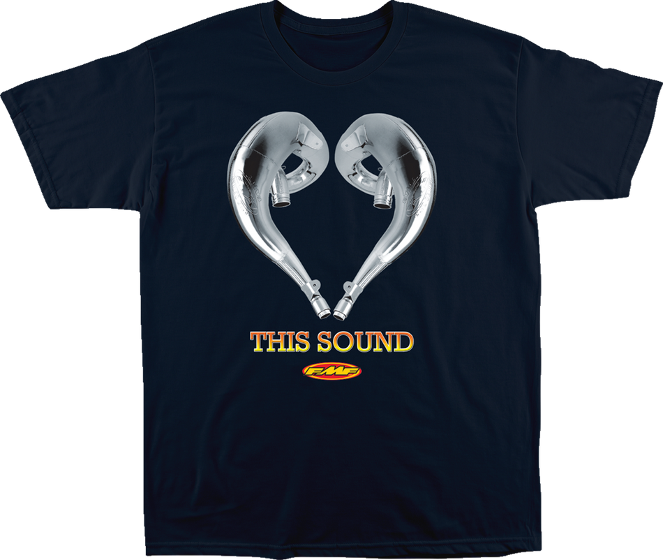 FMF Love Sound T-Shirt - Navy - Medium SP23118915NVYM 3030-23093