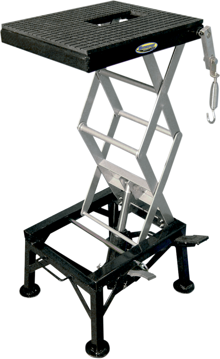 MOTORSPORT PRODUCTS Scissor-Stand/Lift - Black 92-5012