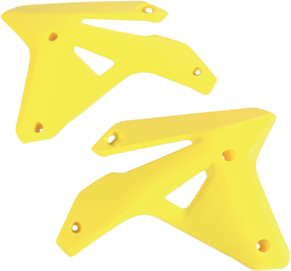 UFO Radiator Shrouds - Yellow SU04905-102