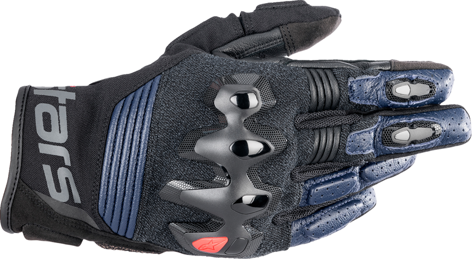ALPINESTARS Halo Gloves - Dark Blue/Black - Small 3504822-7109-S