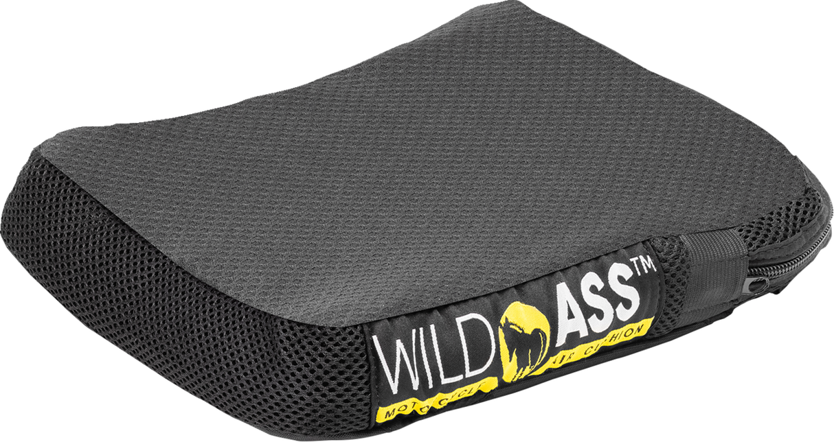 Cojín WILD ASS - Asiento neumático - Lite - Pasajero - Negro PILLION-LITE 