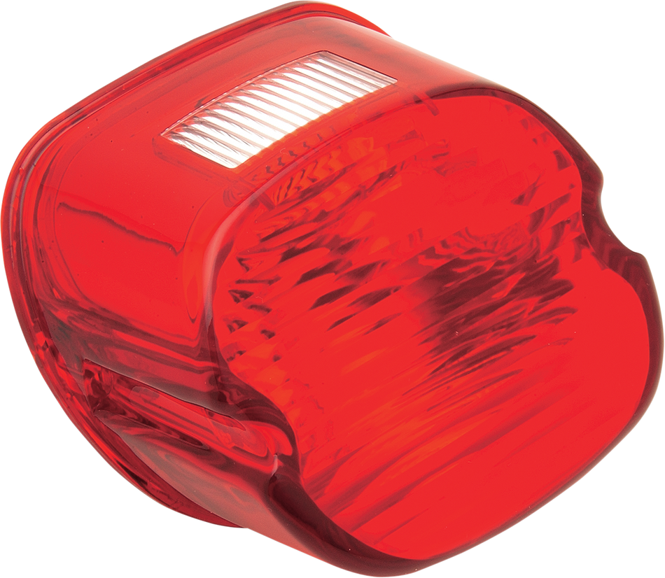DRAG SPECIALTIES Laydown Taillight Lens - Red 12-0018C-BC446
