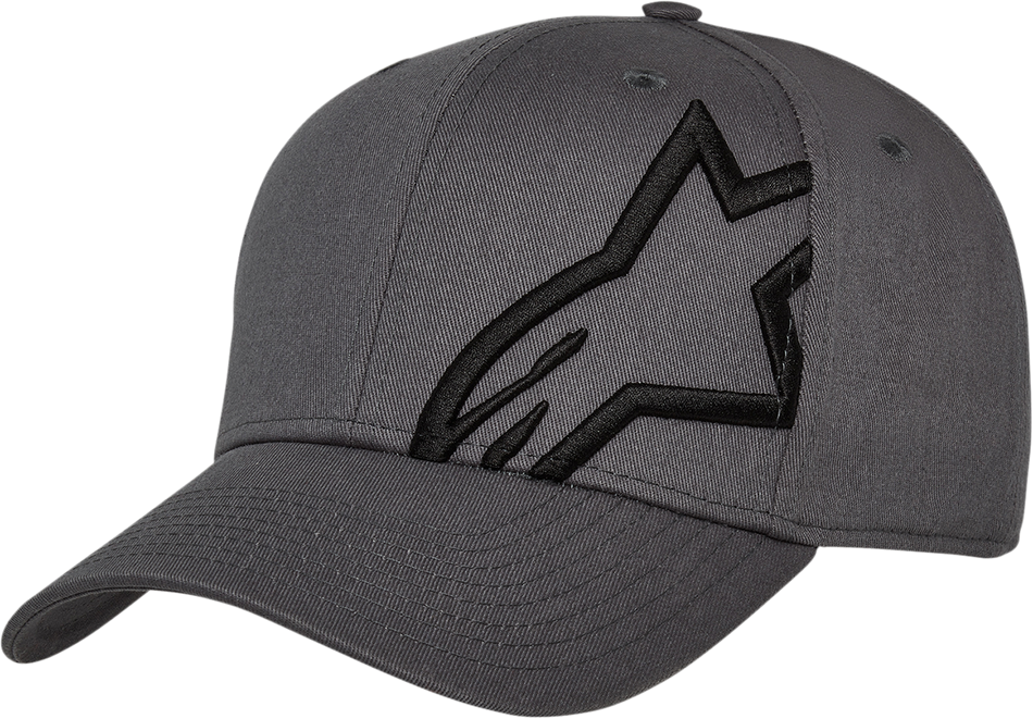 ALPINESTARS Corp Snap 2 Hat - Charcoal/Black - One Size 1211810091810OS