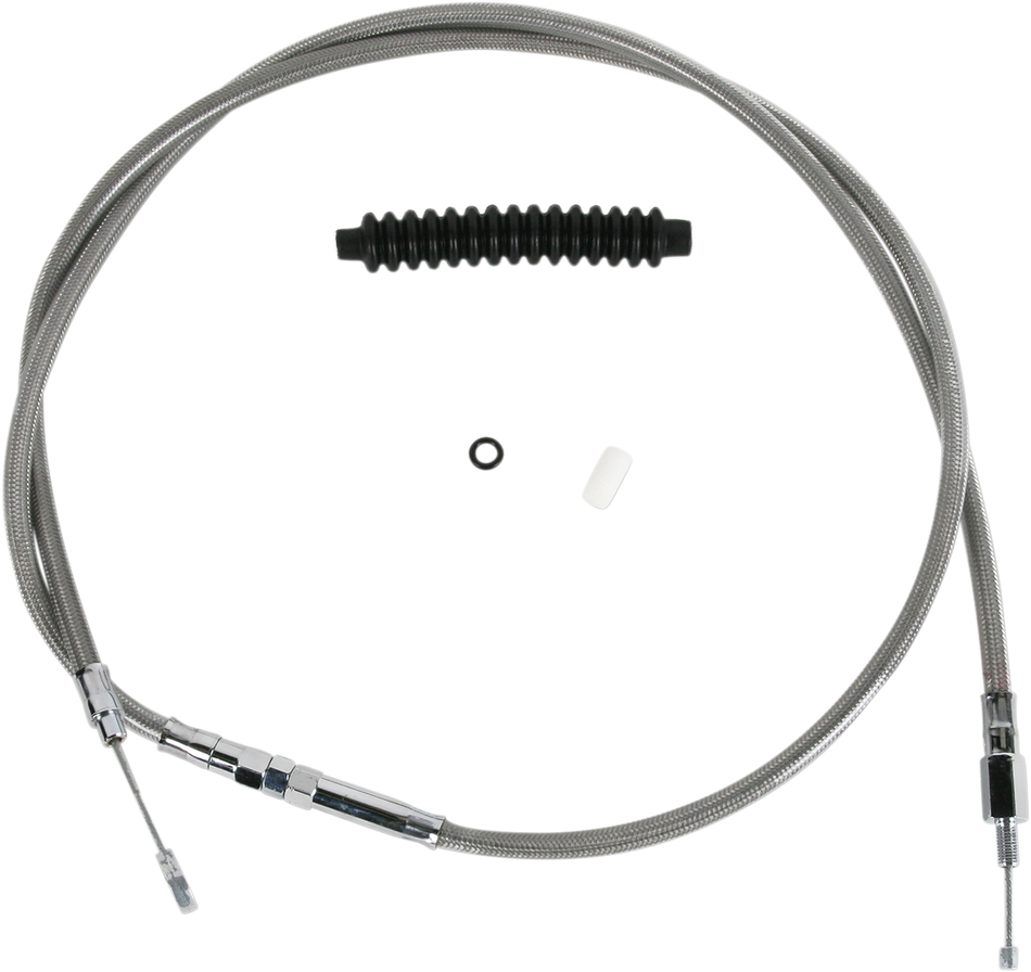 DRAG SPECIALTIES Clutch Cable - Braided 5321004HE