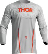 THOR Pulse Mono Jersey - Gray/Orange - Medium 2910-7110