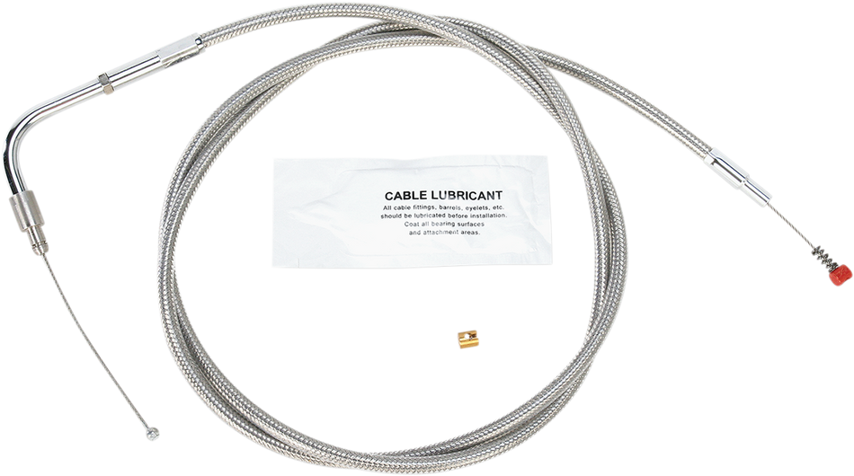 Cable de ralentí BARNETT - +8" - Acero inoxidable 102-30-40016-8 