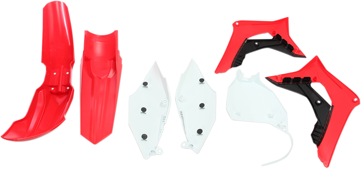 Kit de carrocería de repuesto UFO - OEM Rojo/Blanco/Negro HOKIT119-999