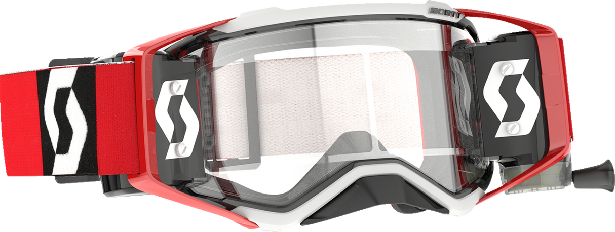 SCOTT Prospect WFS Goggles - Red/Black - Clear Works 272822-1018113