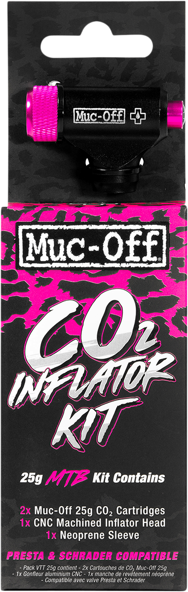 MUC-OFF USA MTB CO2 Inflator Kit 20117