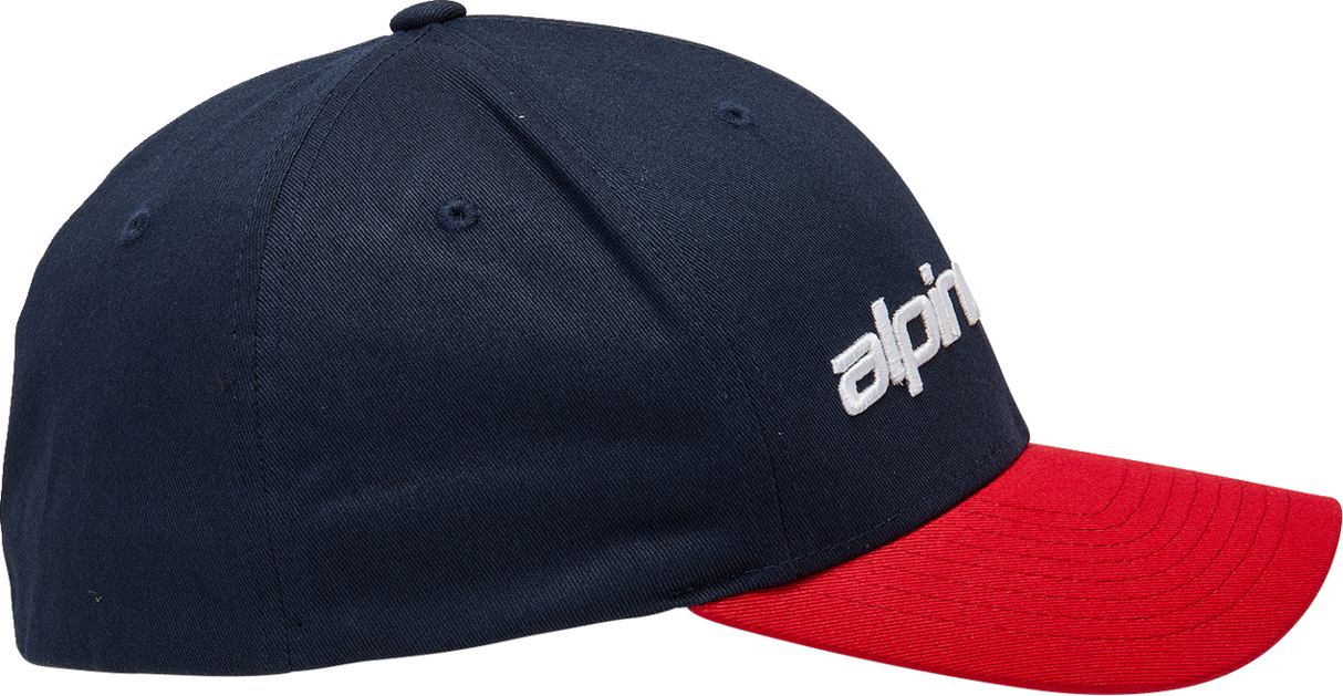 ALPINESTARS Linear Hat - Navy/Red - L/XL 1230810057030LX