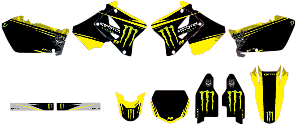 D'COR VISUALS Graphic Kit - Monster Energy 20-40-126